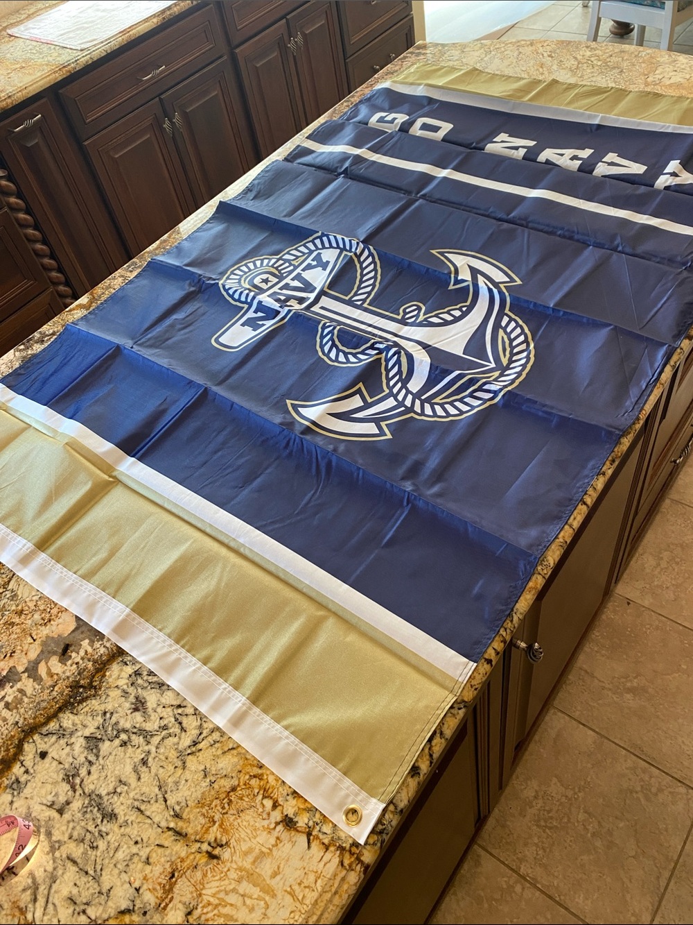 NEW!!! GO NAVY Flag